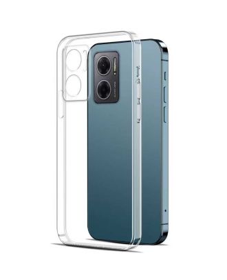 Xiaomi Redmi Note 11E Case Super Silicone Lux Camera Protected Transparent+Nano