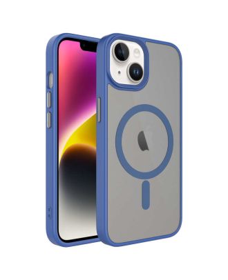 Apple iPhone 14 Case Matte Back with Flet Wireless Charging
