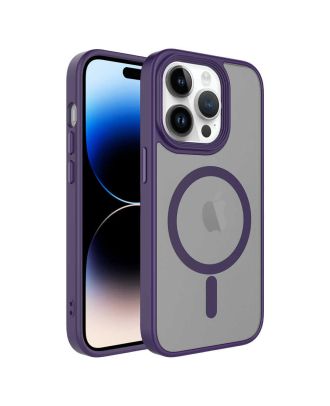 Apple iPhone 14 Pro Case Matte Back with Flet Wireless Charging