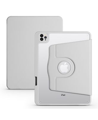 Apple iPad 10.9 2022 10e Generatie Hoes Thermische Achterkant Transparant Smart Cover met Pen Compartiment T1