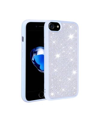 Apple iPhone SE 2020 Case Shiny Stone Stone Cover Silicone