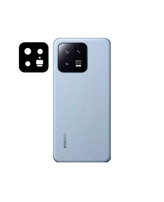 Xiaomi Mi 13 Kamera Lens Koruyucu Cam Siyah