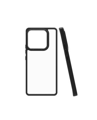 Xiaomi Mi 13 Pro Kılıf Flora Sert Silikon Arkası Cam Şeffaf
