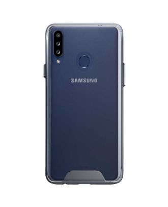 Samsung Galaxy M30 Kılıf Gard Nitro Şeffaf Sert Silikon