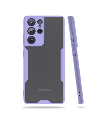 Samsung Galaxy S21 Ultra 5G Hoesje Parfe Camera Protected Ingelijste siliconen