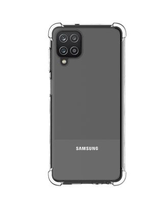 Samsung Galaxy A12 Kılıf AntiShock Ultra Koruma Sert Kapak