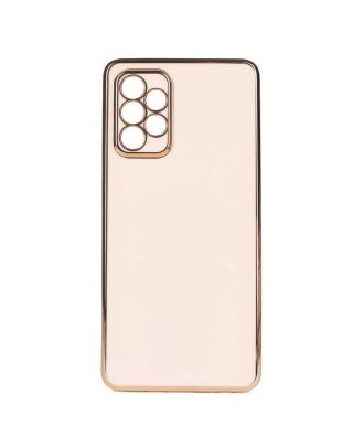 Samsung Galaxy A13 4G Case Bark Shiny Silicone Rose Colored Edges