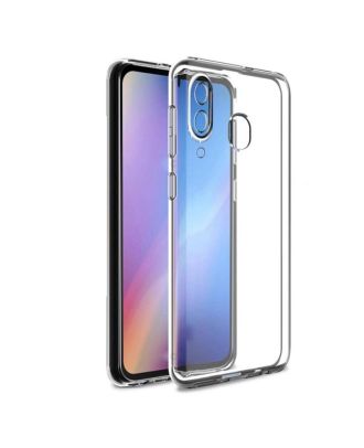 Samsung Galaxy A20 Case Camera Protected Transparent Silicone