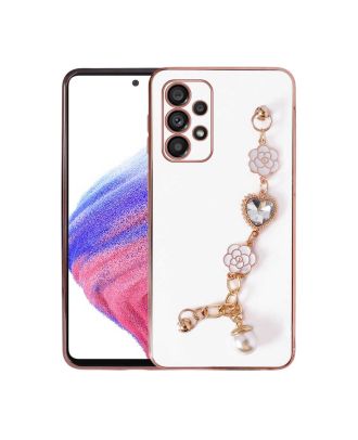Samsung Galaxy A33 5G Case Shiny Silicone Taka with Hand Stand