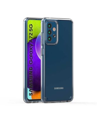 Samsung Galaxy A72 Hoesje Coss Transparant Hard Cover