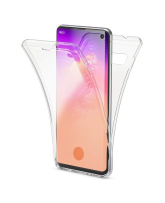 Samsung Galaxy S10 Case Front Back Transparent Silicone Protection