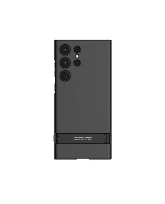 Samsung Galaxy S24 Ultra Kılıf Kamera Korumalı Dikey Standlı AYS Kapak