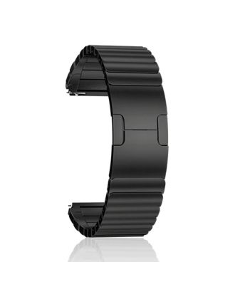 Huawei Watch 3 Active Kordon Metal Yandan ÇıtÇıtlı Parçalı Tasarım KRD 35