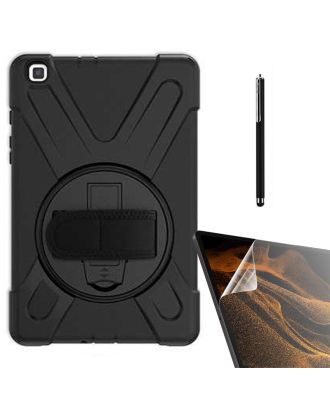 Samsung Galaxy Tab A8 2019 T290 Hoesje Defender Tablet Tank Protection Stand df11 + Nano + Pen