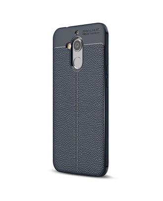 General Mobile GM8 Case Niss Silicone Leather Look