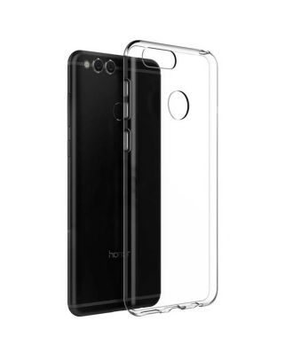 Huawei Honor 7X Hoesje 02 mm Siliconen Hoesje+Nano Glas Bescherming