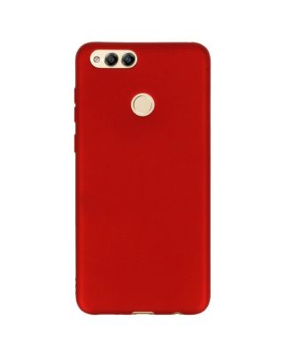 Huawei Honor 7X Case Premier Silicone Case+Nano Glass Protection