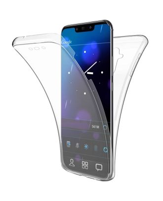 Huawei Mate 20 Lite Hoesje Voorkant Achterkant Transparante siliconen bescherming