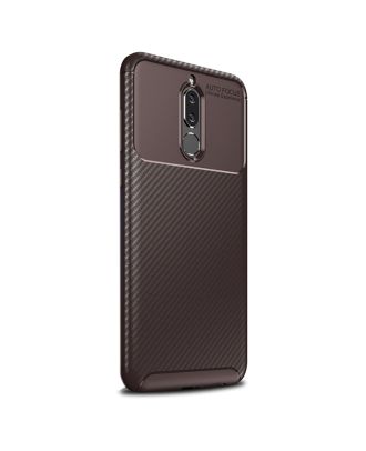 Teleplus Huawei Mate 10 Lite Hoesje Negro Carbon Design Siliconen + Nano