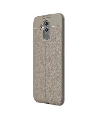 Huawei Mate 20 Lite Case Niss Silicone Leather Look