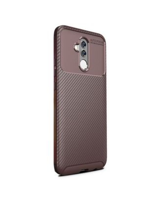 Teleplus Huawei Mate 20 Lite Case Negro Carbon Design Silicone + Nano