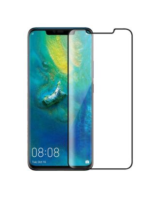 Huawei Mate 20 Pro Full Covering Colored Glass Middle sticking