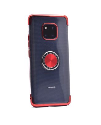 Huawei Mate 20 Pro Hoesje Gess Ring magnetische siliconen hoes