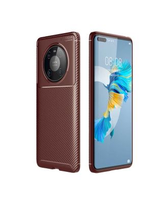 Case for Huawei Mate 40 Pro Negro Carbon Design+Full Screen Protector