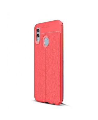 Huawei P Smart 2019 Case Niss Silicone Leather Look