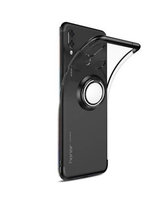 Teleplus Huawei P20 Lite Case Gess Ring Magnetic Silicone + Nano Glass