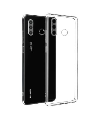 Huawei P30 Lite Hoesje Camera Protected Transparant Siliconen