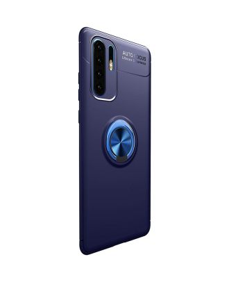 Huawei P30 Pro Hoesje Ravel Ring Magnetisch Siliconen