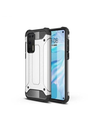 Huawei P40 Case Crash Tank Double Layer Protector