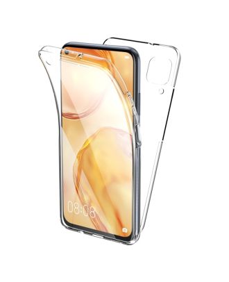 Huawei P40 Lite Case Front Back Transparent Silicone Protection