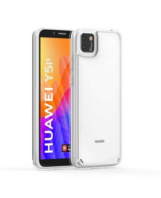 Huawei Y5P Case Coss Transparent Hard Cover