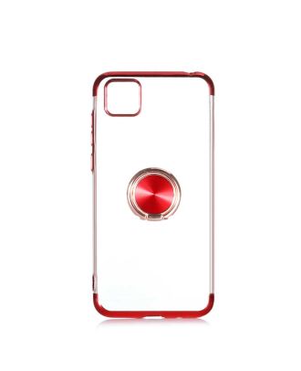 Huawei Y5P Case Gess Ring Magnetic Silicone+Nano Glass