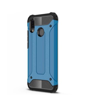 Case for Huawei Y6 2019 Crash Tank Double Layer Protector
