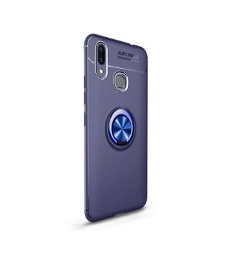 Huawei Y6S 2019 Case Ravel Silicone Ring Magnetic+Nano Glass
