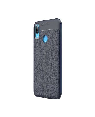 Huawei Y6s 2019 Case Niss Silicone Leather Look