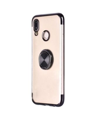 Huawei Y7 2019 Case Gess Ring Magnetic Silicone+Nano Glass