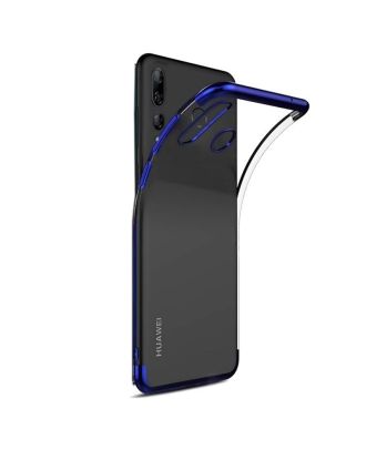 Huawei Y9 Prime 2019 Kılıf Colored Silicone Yumuşak+Nano Glass
