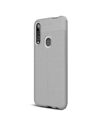 Huawei Y9 Prime 2019 Case Niss Silicone Leather Look+Nano Glass