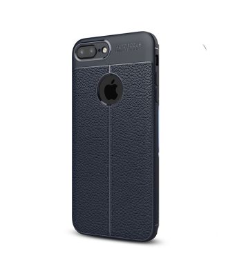 iPhone 8 Plus hoesje Niss siliconen rugbescherming+nanoglas