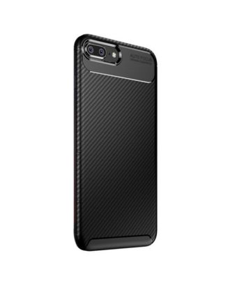 Apple iPhone 8 Plus Kılıf Negro Karbon Dizayn Silikon + Nano