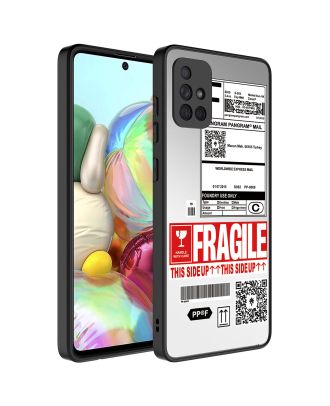 Samsung Galaxy A51 Hoesje Mirror Patterned Camera Protected