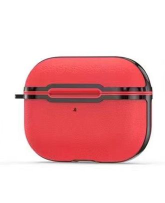 Apple Airpods Pro 2 Case Silicone Matte Leather Look Striped SF18