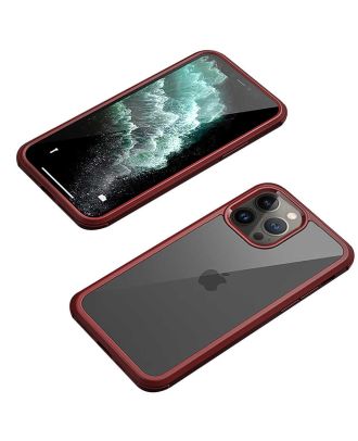 Apple iPhone 13 Pro Max Hoesje 360 Edge siliconen voorkant achterkant glasbescherming