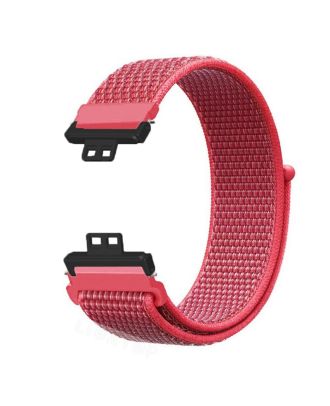 Huawei Watch Fit Elegant Band Hook and Loop Fabric Adjustable