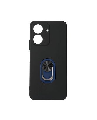 Xiaomi Poco C65 Case Camera Beschermde Matte Kickstand Cover