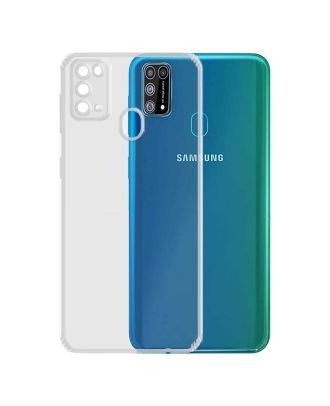 Samsung Galaxy M21 Case Camera Protected Transparent Silicone